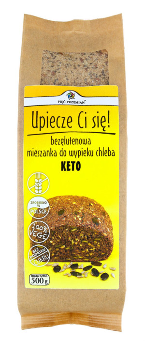 Pięć Przemian Mieszanka chleba bezglutenowego keto 500g