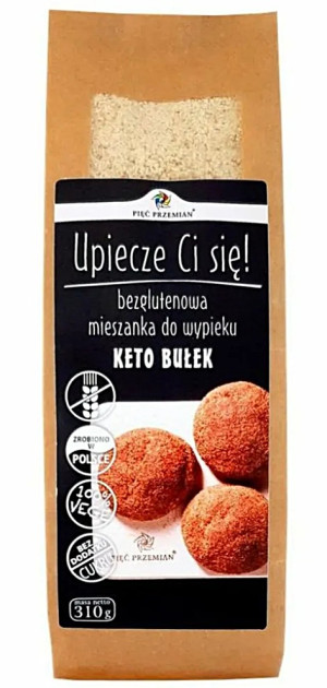 x Pięć Przemian Mieszanka na keto bułki bezglutenowe 310g