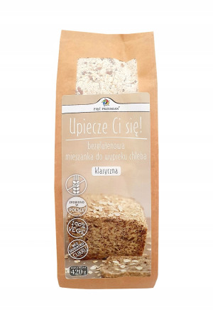 Pięć Przemian Mieszanka chleba bezglutenowego klasyczna 420g