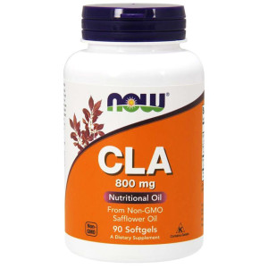 NOW Foods CLA 800mg 90 kapsułek wegetariańskich