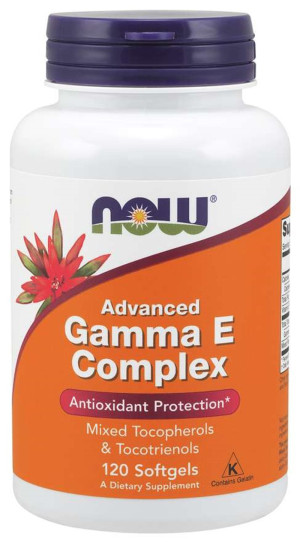 NOW Foods GAMMA E COMPLEX - 120 kapsułek