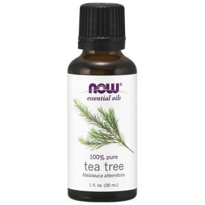 NOW Foods Olejek eteryczny TEA TREE OIL - naturalny olejek z drzewa herbacianego - 30 ml