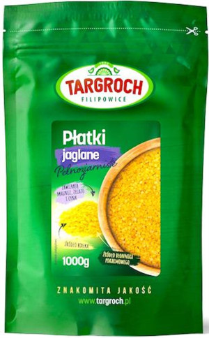 Targroch Płatki jaglane pełnoziarniste 1000g