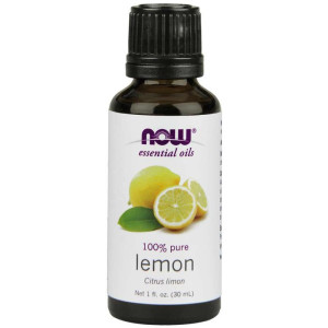 NOW foods Olejek eteryczny LEMON OIL - olejek cytrynowy - 30 ml cytryna