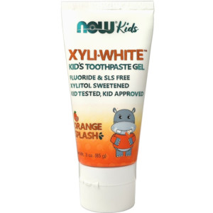 NOW Foods XYLI WHITE KIDS ORANGE - Pasta dla dzieci - 85g