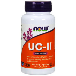 NOW Foods UC-II Kolagen typu II - suplement diety - 120 kapsułek wegetariańskich