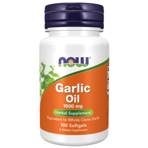 Now Foods Garlic Oil  - Olej czosnkowy - 1500mg 100 kapsułek