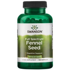 SWANSON Fennel Seed 480 mg 100 kapsułek koper włoski