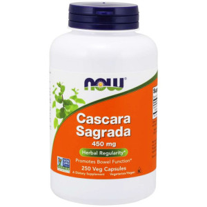 NOW Foods Cascara Sagrada - 450 mg 250 kapsułek