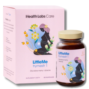 Health Labs Care LittleMe- Formuła wspierająca prawidłowy rozwój ciąży-Trymestr 1- 60 kapsułek