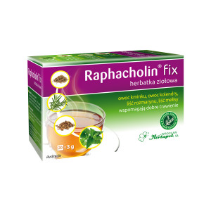 HERBAPOL HERBATA RAPHACHOLIN FIX 20 torebek wątroba
