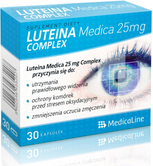 Aliness Luteina Medica 25 mg Complex 30 kapsułek wzrok
