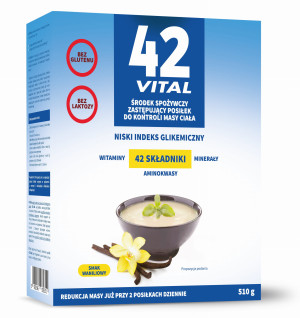 Aliness 42 VITAL 510 g niskokaloryczna dieta roślinna środek spożywczy zastępujący posiłek do kontroli masy ciała