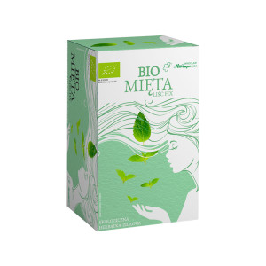 HERBAPOL BIO Mięta Liść FIX 20 saszetek x 1,8 g Ekologiczna Herbatka Ziołowa