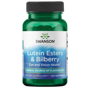 SWANSON Lutein Esters & Bilberry Luteina Borówka czarna 120 kapsułek