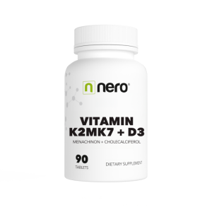 NERO VITAMIN K2MK7 + D3 90 tabletek