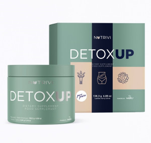 NUTRIVI DETOXUP Wieloskładnikowy zielony koktajl detoksykująco-oczyszczający. 138.3 g