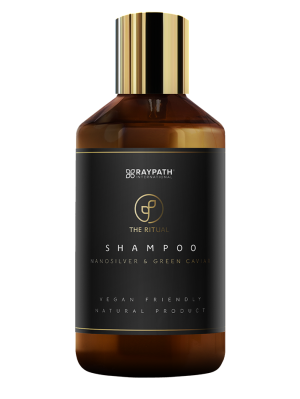 RAYPATH Green Caviar Shampoo intensywnie regenerujący szampon z kawiorem z alg morskich i nanosrebrem 300 ml