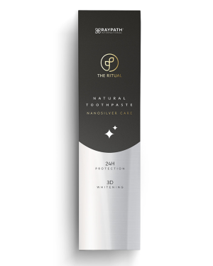 RAYPATH Wybielająca, naturalna pasta do zębów z nanosrebrem 100 ml