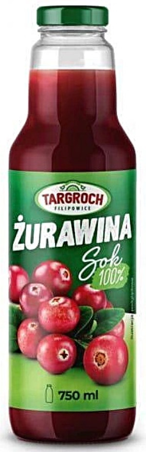 Targroch ŻURAWINA Sok 100% 750ml