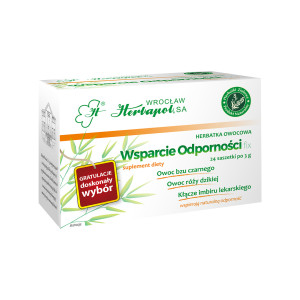 HERBAPOL HERBATA WSPARCIE ODPORNOŚCI fix 24 saszetki