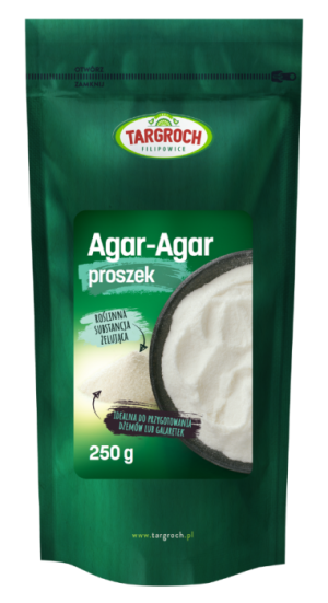 Targroch Agar proszek 250 g - naturalna substancja żelująca do żywności