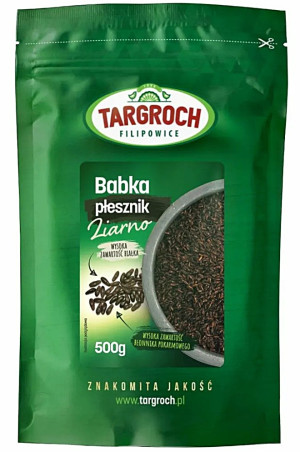 Targroch Babka PŁESZNIK Ziarno 500g - naturalne oczyszczanie