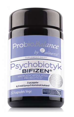 Aliness ProbioBalance Psychobiotyk BIFIZEN 6,5 mld 30 kapsułek vege