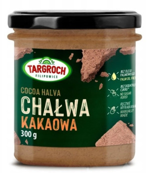 Targroch Chałwa kakaowa (bez dodatku cukru) 300 g