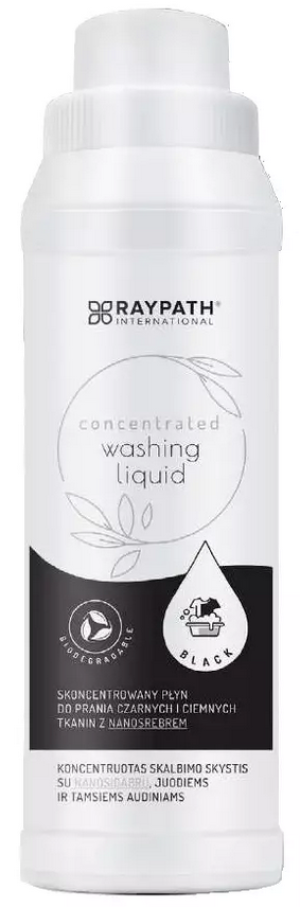 RAYPATH Skoncentrowany płyn do prania tkanin czarnych i ciemnych z nanosrebrem 500 ml