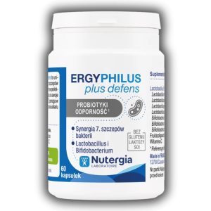 Nutergia ERGYPHILUS PLUS defens PROBIOTYKI ODPORNOŚĆ 60 kapsułek