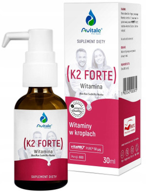 Aliness Avitale Witamina K2 Forte (VitaMk7) krople 50 µg 30 ml