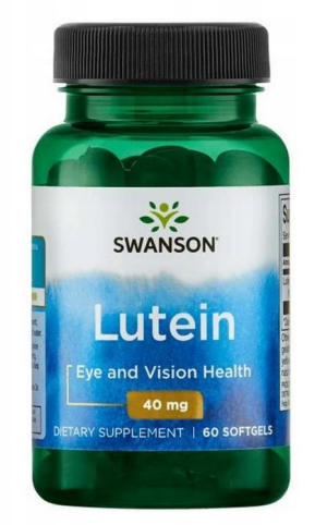 SWANSON Luteina 40 mg 60 kapsułek