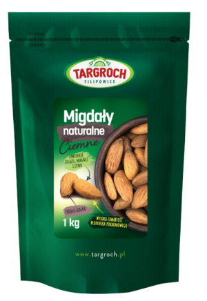 Targroch Migdały naturalne ciemne 1000 g