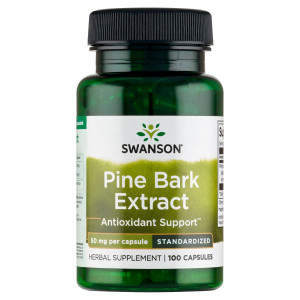 SWANSON Pine Bark Extract sosna nadmorska 50 mg 100 kapsułek