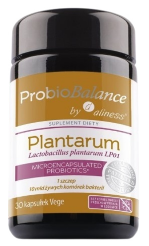 Aliness ProbioBalance Plantarum 10 mld 30 kapsułek vege Lactobacillus Plantarum LP01