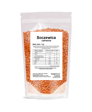 VIVIO Soczewica czerwona 1000g