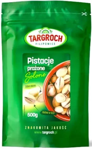 Targroch PISTACJE PRAŻONE solone 500g