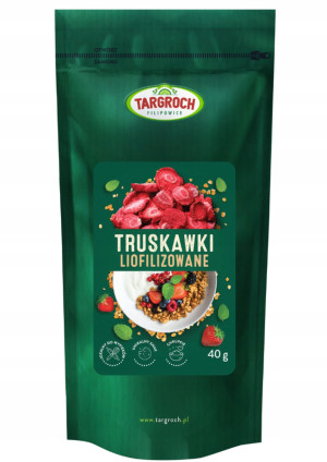 Targroch TRUSKAWKI liofilizowane - plastry 40g