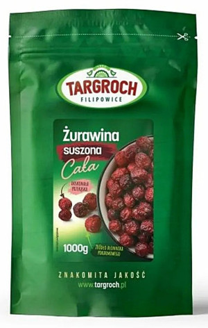 Targroch ŻURAWINA suszona cała 1000g