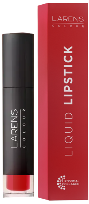 Larens Colour liquid lipstick, red