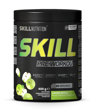 Skill Nutrition Pre-Workout Green Apple, 400g