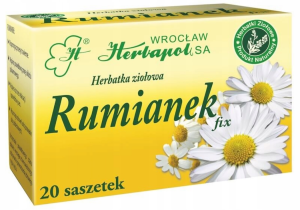 HERBAPOL HERBATA ziołowa RUMIANEK kwiat fix 20 saszetek