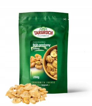 Targroch Bób prażony, solony 250 g