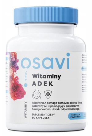 Osavi Witaminy ADEK 60 kapsułek
