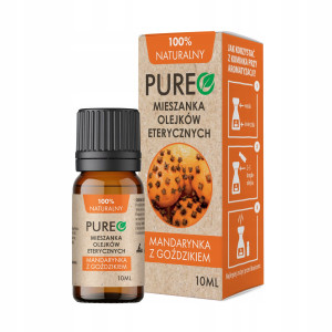 Pureo Mandarynka z goździkiem mieszanka olejków eterycznych 10 ml