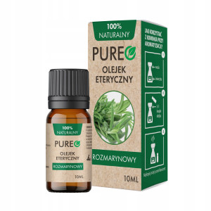 Pureo Rozmaryn naturalny olejek eteryczny rozmarynowy 10 ml