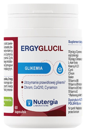 Nutergia Ergyglucil 60 kapsułek