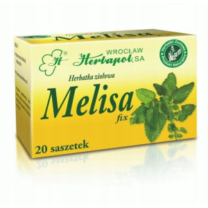 HERBAPOL HERBATA ziołowa MELiSA liść fix 20 saszetek