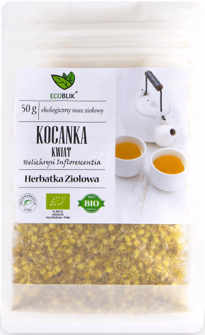 KOCANKA kwiat EKO herbatka ziołowa 50g EcoBlik